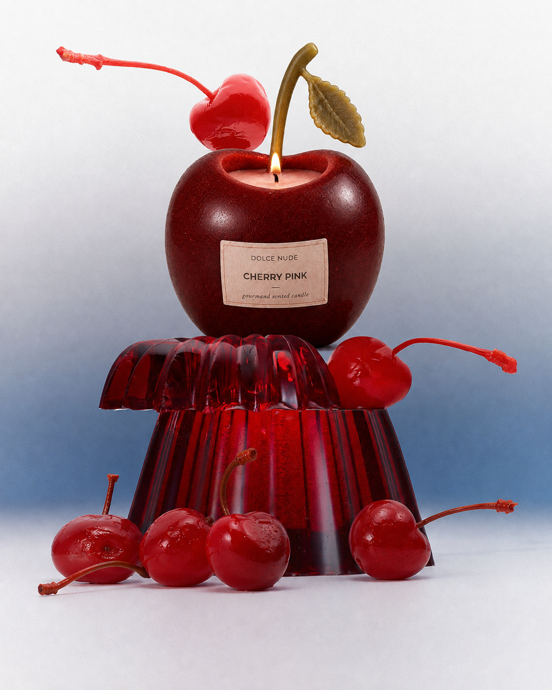 CHERRY PINK cherry scented candle by DOLCE NUDE