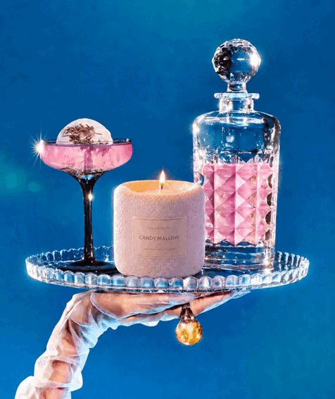 CANDY MALLOW toasted marshmallow scented candle by DOLCE NUDE