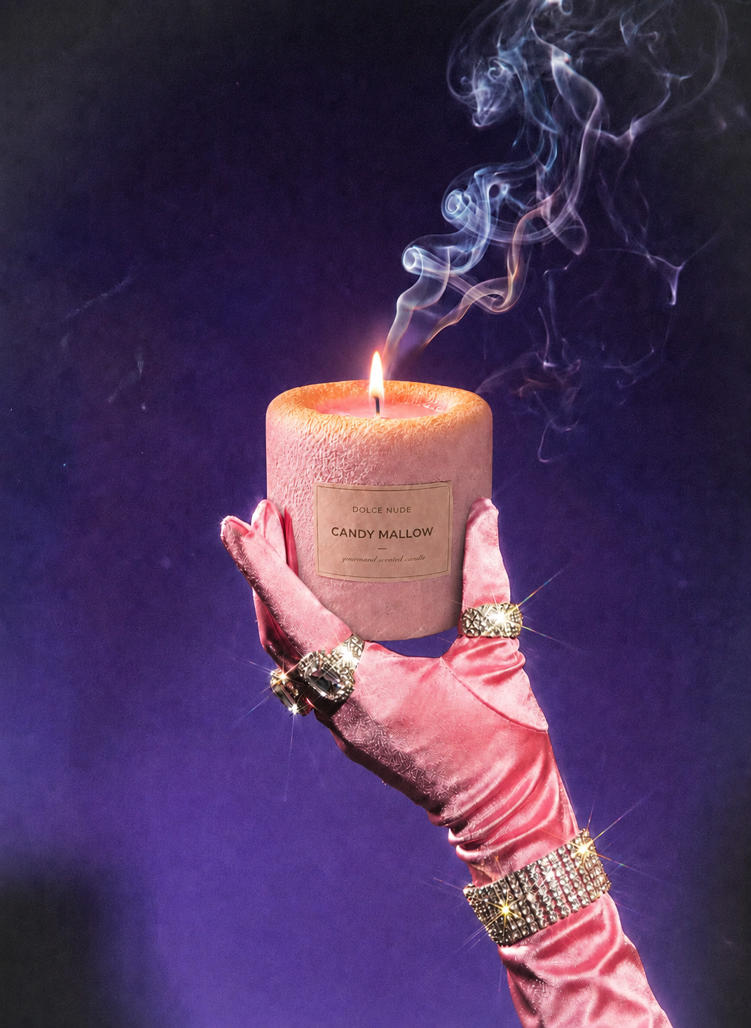 CANDY MALLOW toasted marshmallow scented candle by DOLCE NUDE