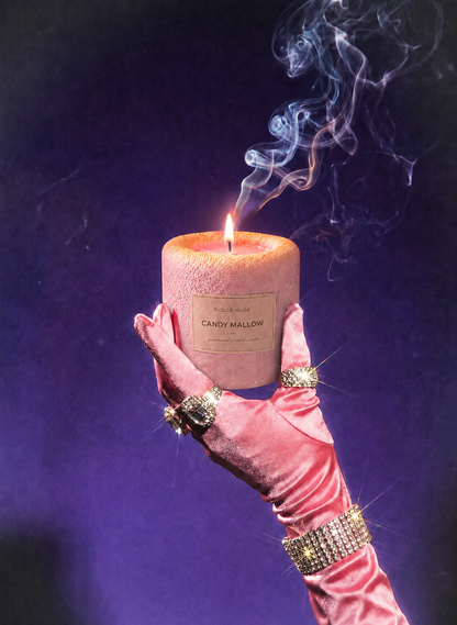 CANDY MALLOW toasted marshmallow scented candle by DOLCE NUDE
