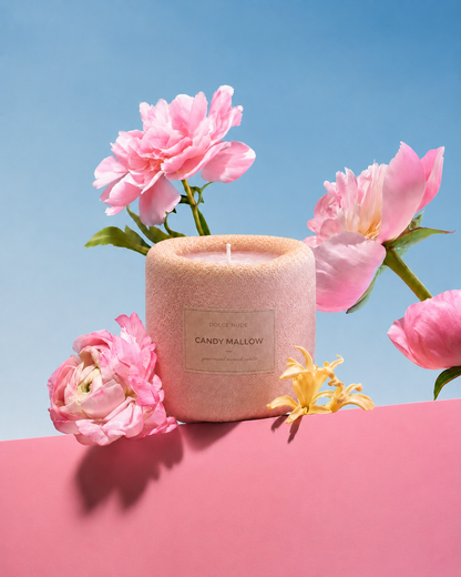 CANDY MALLOW toasted marshmallow scented candle by DOLCE NUDE