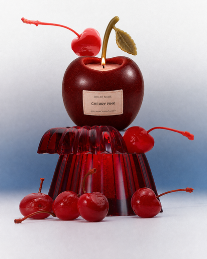 CHERRY PINK cherry scented candle by DOLCE NUDE