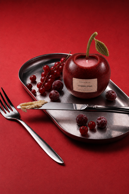 CHERRY PINK cherry scented candle by DOLCE NUDE