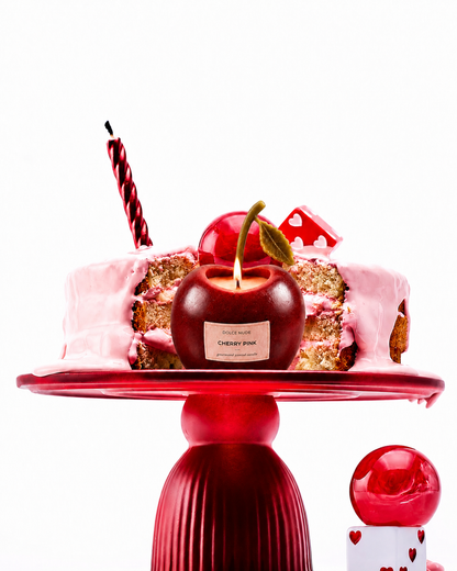 CHERRY PINK cherry scented candle by DOLCE NUDE