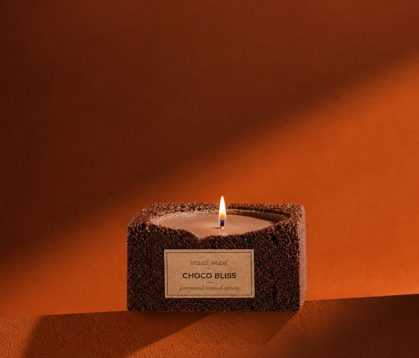 CHOCO BLISS brownie scented candle by DOLCE NUDE