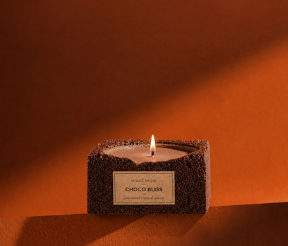 CHOCO BLISS brownie scented candle by DOLCE NUDE