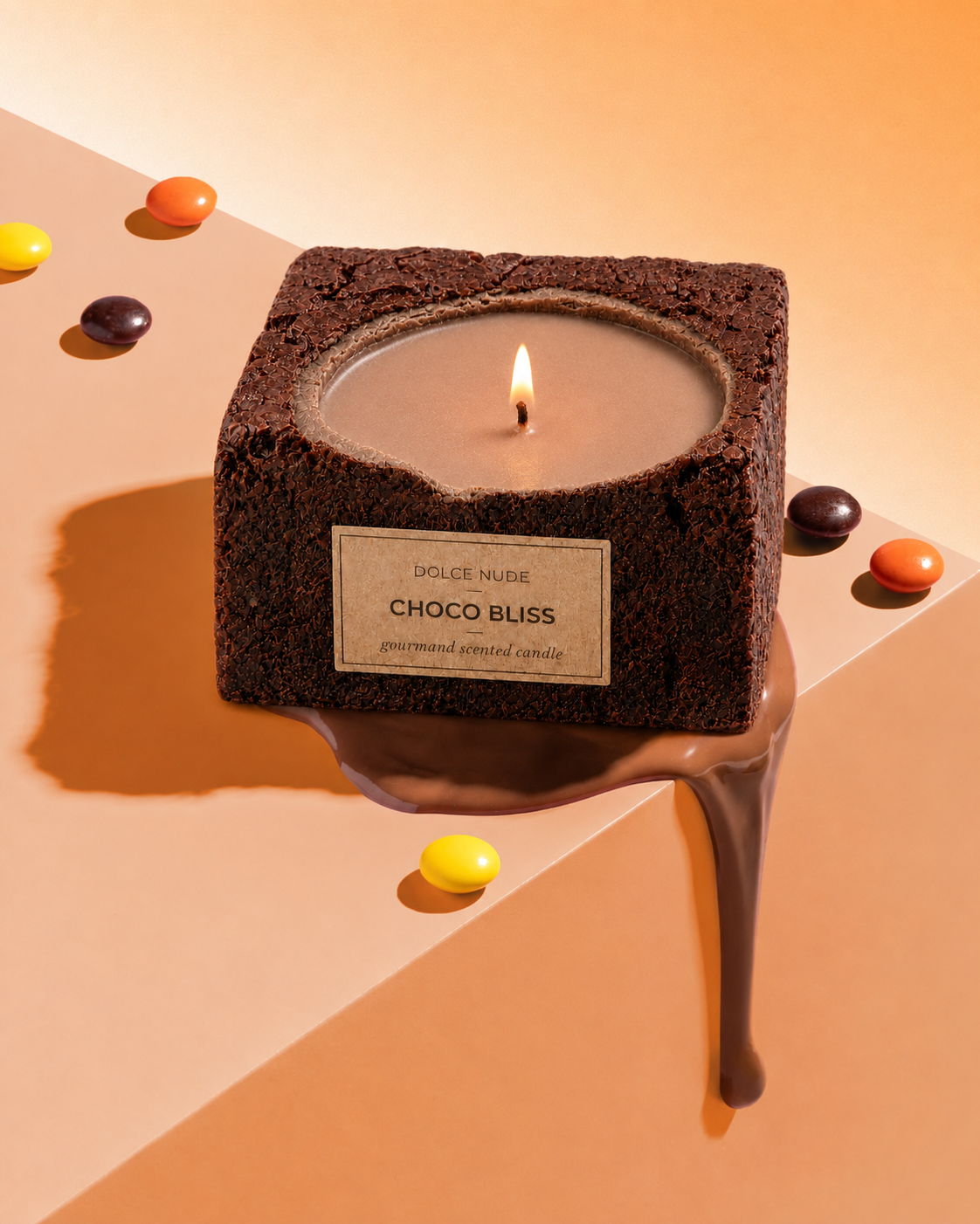 CHOCO BLISS brownie scented candle by DOLCE NUDE