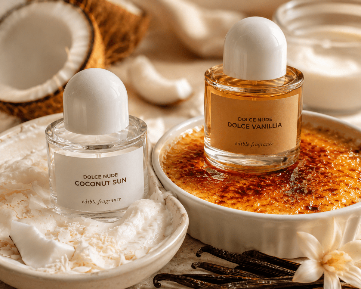 Coconut Cream Duo - Edible Fragrance - DOLCE NUDE