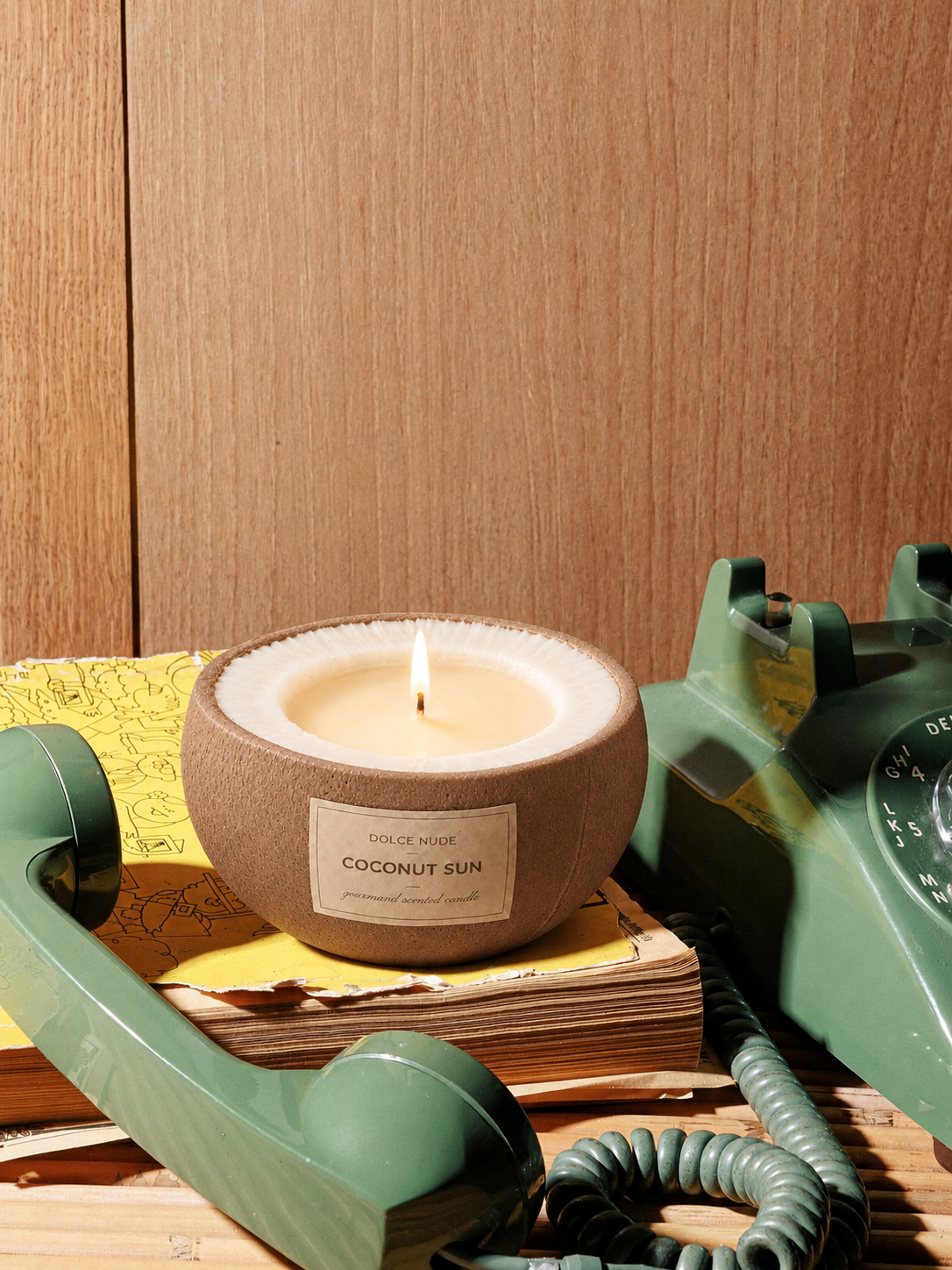 COCONUT SUN coconut scented candle by DOLCE NUDE
