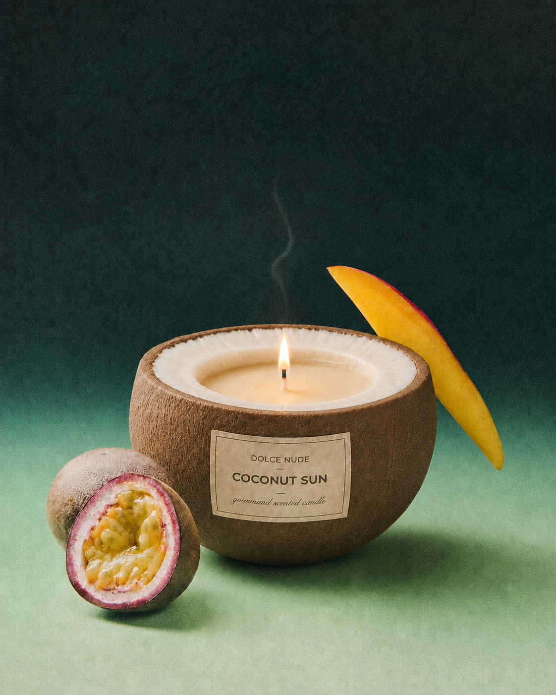 COCONUT SUN coconut scented candle by DOLCE NUDE
