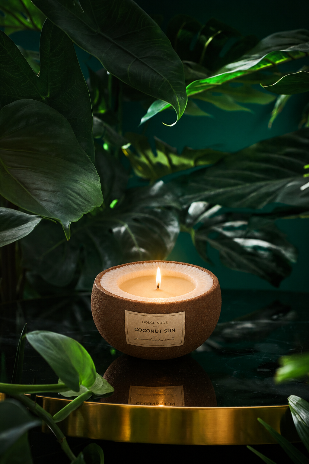 COCONUT SUN coconut scented candle by DOLCE NUDE