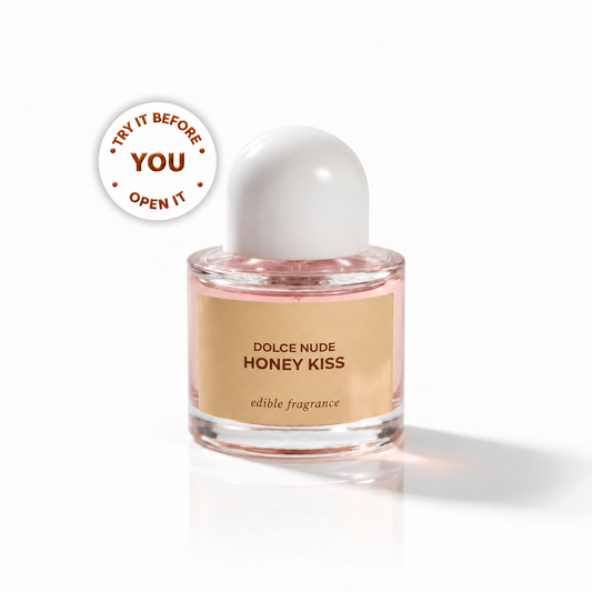 HONEY KISS 50ml edible fragrance by DOLCE NUDE - try it before you open it
