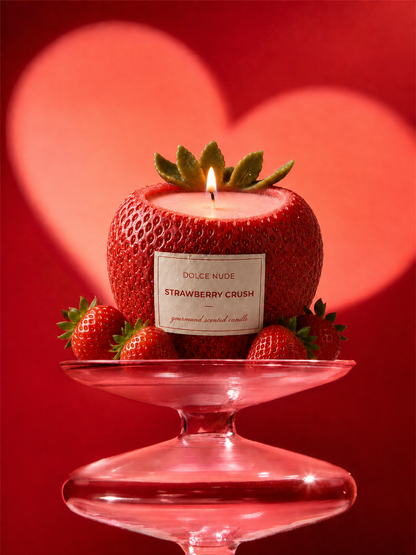 STRAWBERRY CRUSH strawberry scented candle by DOLCE NUDE